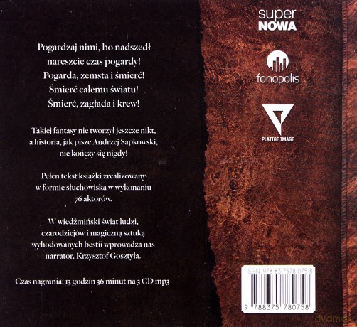 Wiedźmin 4 - Czas pogardy - Andrzej Sapkowski [AUDIOBOOK]