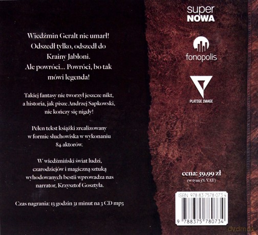 Wiedźmin 6 - Sezon burz - Andrzej Sapkowski [AUDIOBOOK]