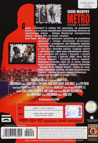 Metro: Gliniarz z metropolii [DVD]