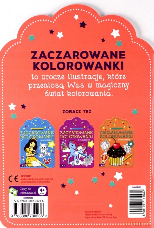 Zaczarowane kolorowanki cz. 1 [KSIĄŻKA]