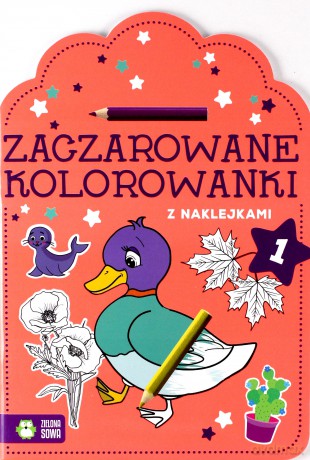 Zaczarowane kolorowanki cz. 1 [KSIĄŻKA]