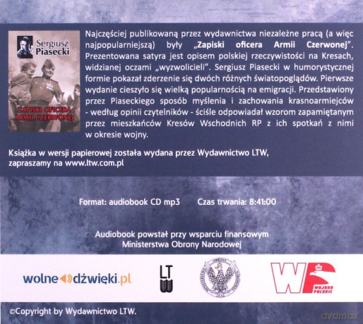 Zapiski oficera Armii Czerwonej - Sergiusz Piasecki [AUDIOBOOK]
