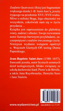 Zaufanie Opatrzności Bożej - Jean-Baptiste Saint-Jure [KSIĄŻKA]