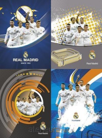 Zeszyt A5/16K trzy linie Real Madrid 2 (20 szt)