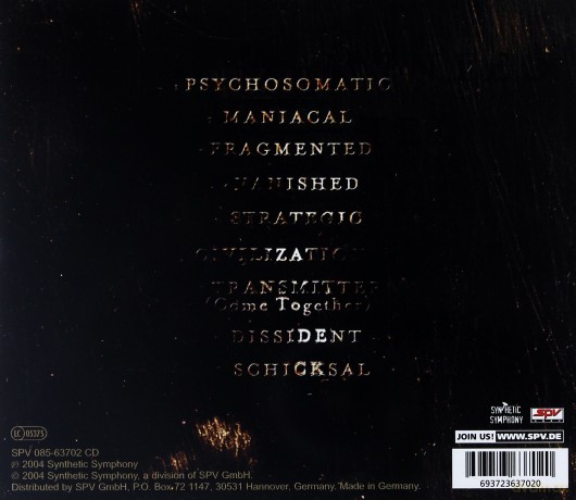 Front Line Assembly: Civilization [CD]