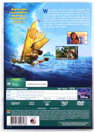 Vaiana: Skarb oceanu (Disney) [DVD]