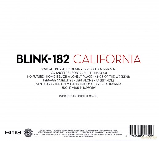 Blink-182: California [CD]