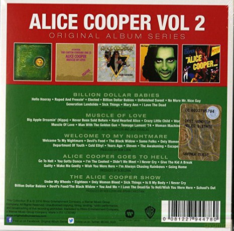 Alice Cooper: Original Album Series vol. 2 [5CD]