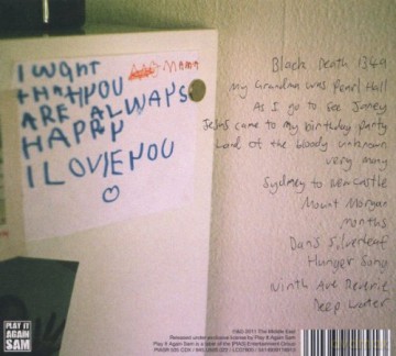 The Middle East: I Want That You Are Always Happy (digipack) [CD]