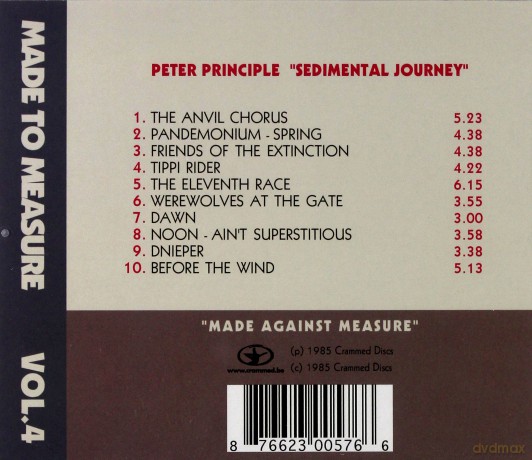 Peter Principle: Sedimental Journey [CD]