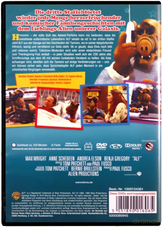 Alf Season 3 [4DVD]