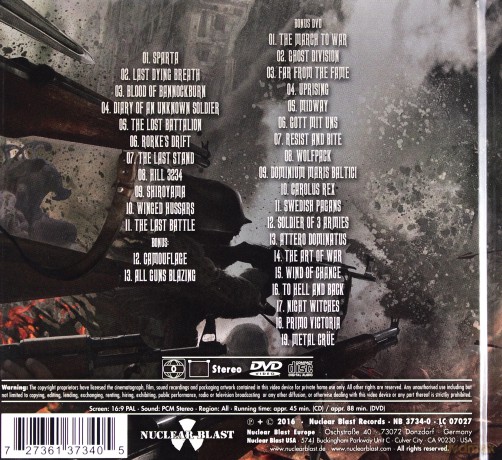 Sabaton: The Last Stand [CD]+[DVD]