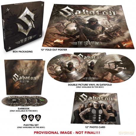 Sabaton: The Last Stand (earbook) [2xWinyl]+[DVD]+[2CD]