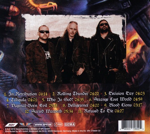 Sodom: Decision Day (digipack) [CD]