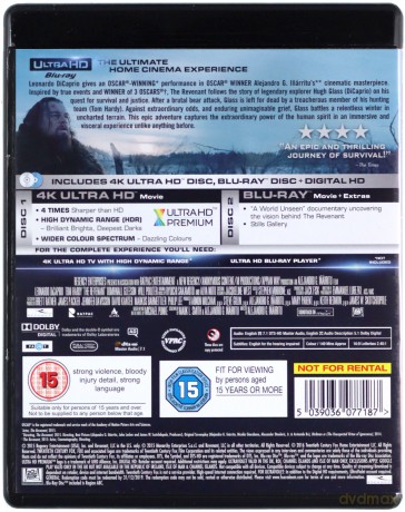 The Revenant (Zjawa) [Blu-Ray 4K]+[Blu-Ray]