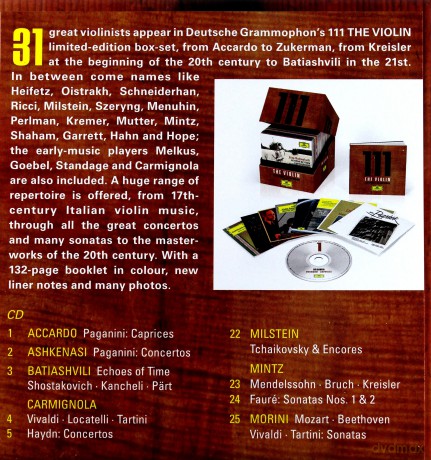 111 The Violin Legendary Recordings [42CD]