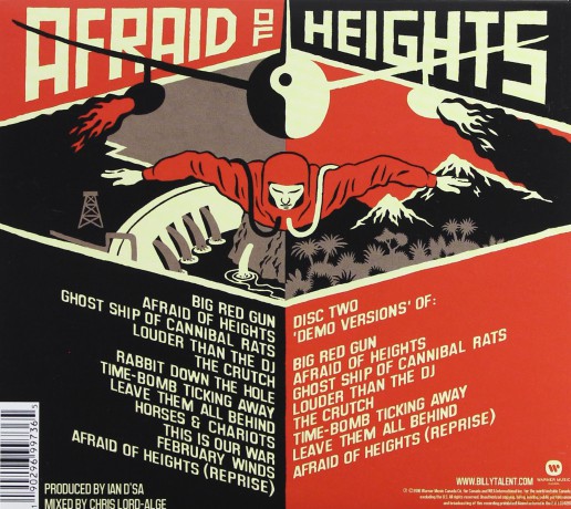 Billy Talent: Afraid Of Heights [2CD]