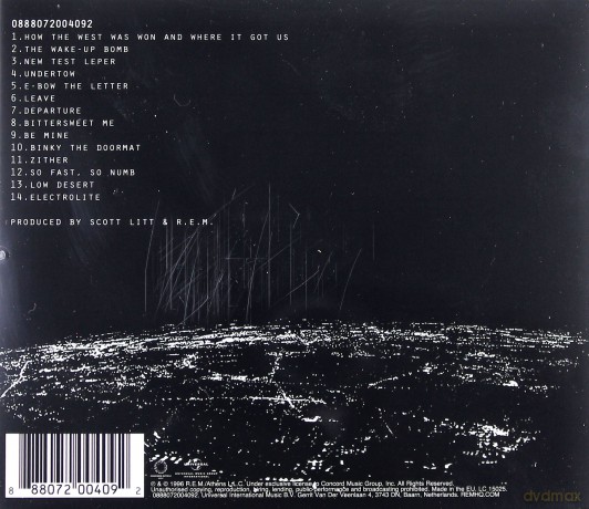 R.E.M.: New Adventures In Hi-Fi [CD]