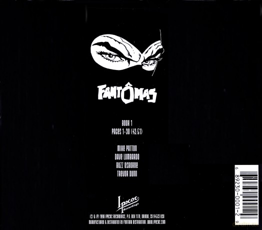 Fantomas: Fantomas [CD]