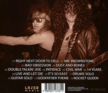Guns'N'Roses: Dust And Bones Radio Broadcast 1991 [CD]
