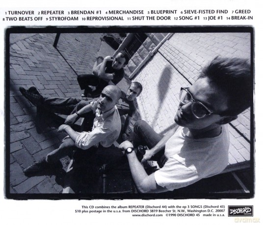 Fugazi: Repeater+3 Songs [CD]
