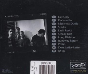 Fugazi: Steady Diet Of Nothing [CD]