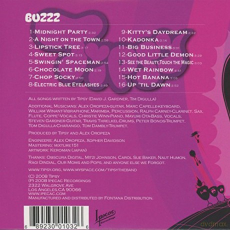 Tipsy: Buzzz (digipack) [CD]