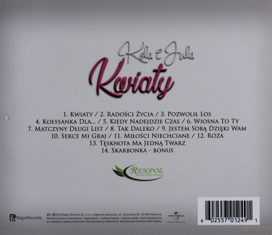 Kola i Jula: Kwiaty [CD]