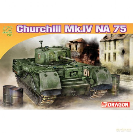 DRAGON Churchill MK.IV NA75