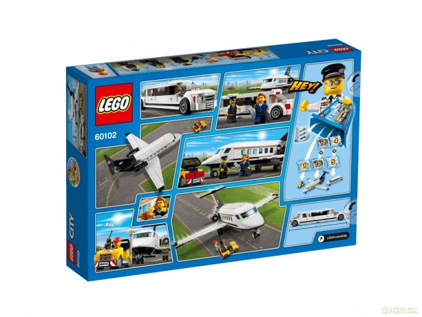LEGO City Lotnisko obsługa VIPów (60102) [KLOCKI]