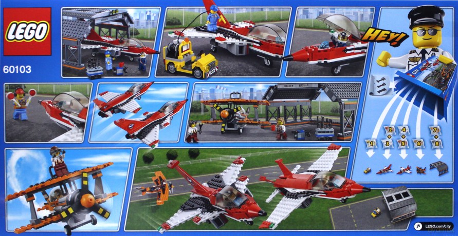 LEGO Lotnisko pokazy lotnicze (60103) [KLOCKI]