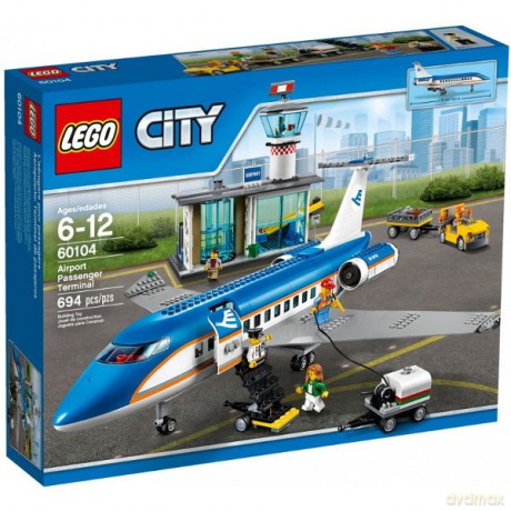 LEGO Lotnisko terminal pasażerski (60104) [KLOCKI]