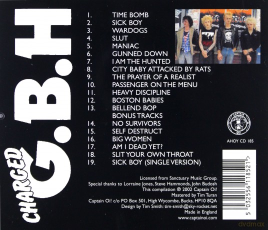 G.B.H. (Gbh): City Baby Attacked By Rats (digipack) [CD]