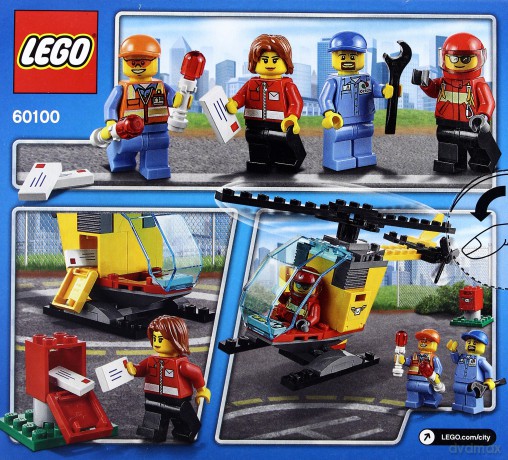 LEGO Lotnisko zest. startowy (60100) [KLOCKI]