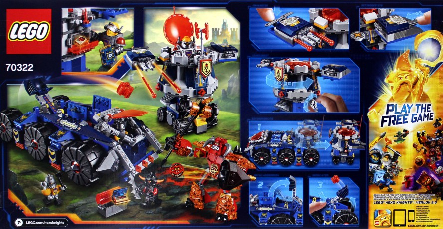 LEGO Nexo Knights Pojazd Axla (70322) [KLOCKI]