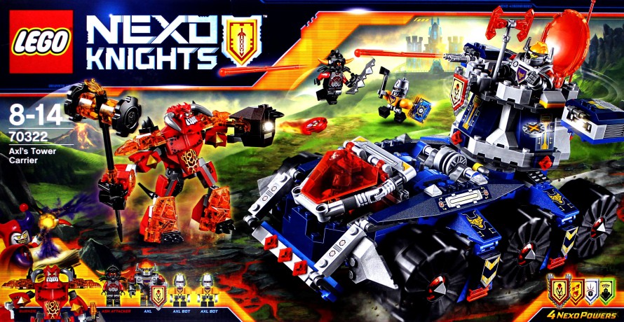 LEGO Nexo Knights Pojazd Axla (70322) [KLOCKI]