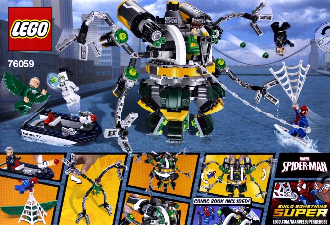 LEGO Pułapka z mackami Doc Ocka (76059) [KLOCKI]