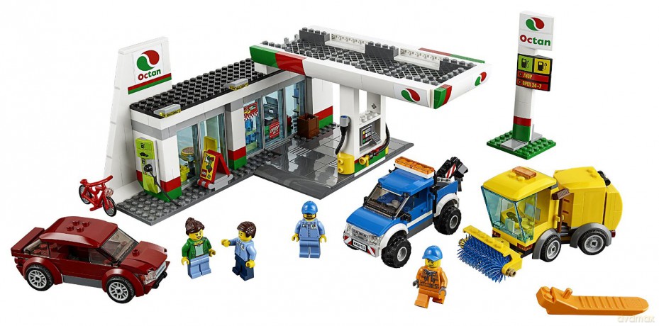 LEGO CITY Stacja paliw (60132) [KLOCKI]