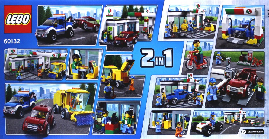 LEGO CITY Stacja paliw (60132) [KLOCKI]