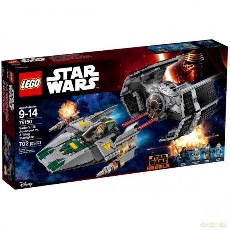 LEGO TIE Advanced vs. AWing Starf. (75150) [KLOCKI]