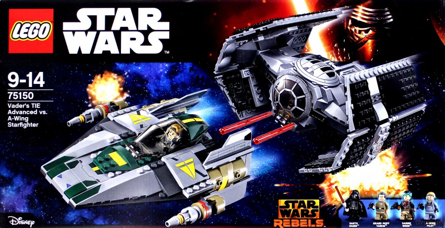 LEGO TIE Advanced vs. AWing Starf. (75150) [KLOCKI]