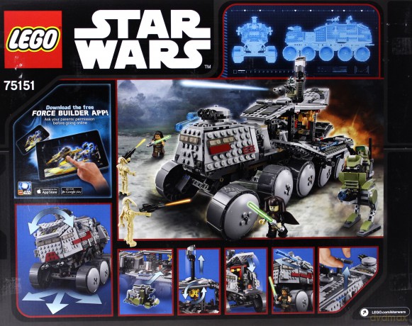 LEGO Turboczołg klonów (75151) [KLOCKI]