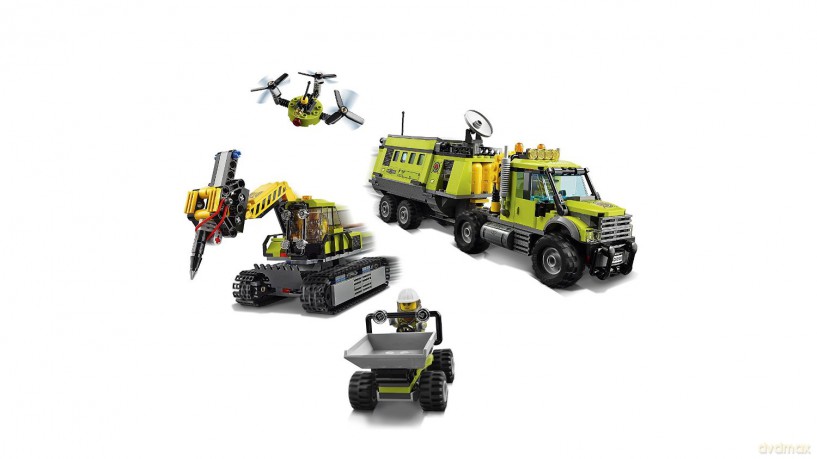 LEGO Wulkan baza naukowców (60124) [KLOCKI]