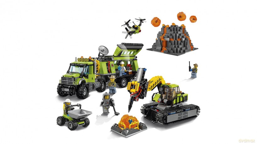 LEGO Wulkan baza naukowców (60124) [KLOCKI]
