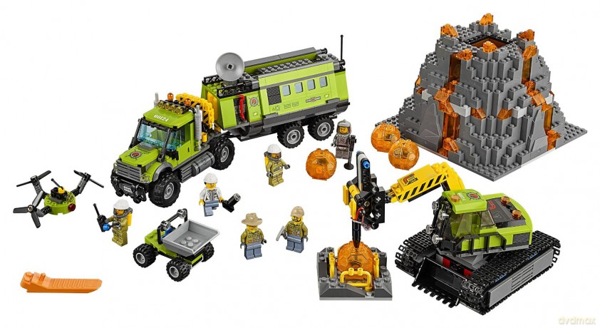 LEGO Wulkan baza naukowców (60124) [KLOCKI]