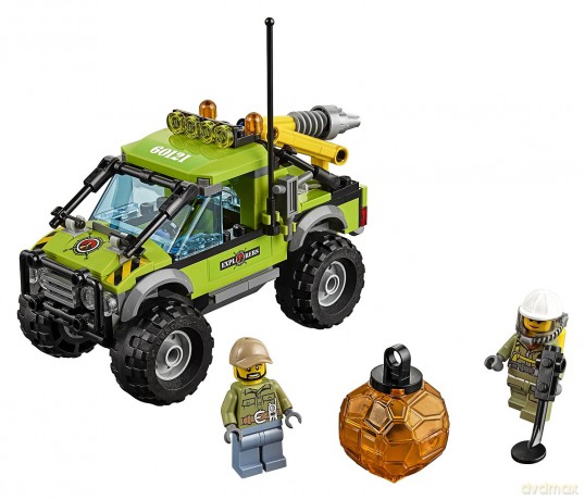 LEGO City Wulkan samochód naukowców (60121) [KLOCKI]