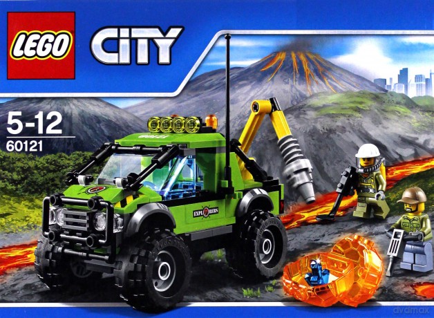LEGO City Wulkan samochód naukowców (60121) [KLOCKI]