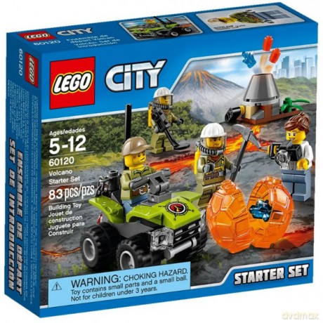 LEGO City Wulkan zestaw startowy (60120) [KLOCKI]