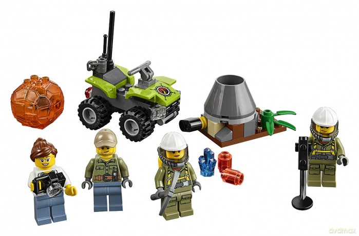 LEGO City Wulkan zestaw startowy (60120) [KLOCKI]