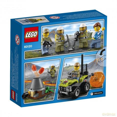 LEGO City Wulkan zestaw startowy (60120) [KLOCKI]